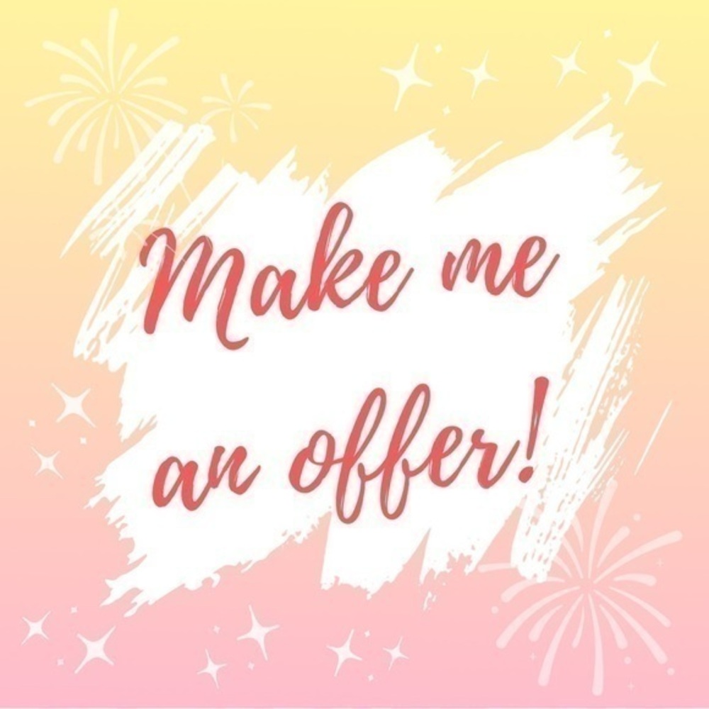 Love the item but not the price?? Make me an offer!!